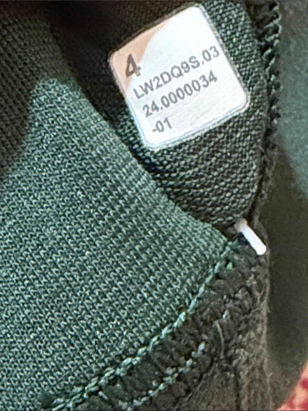 NWT Lululemon Align Sweetheart Bra A/B in Legacy Green size 4 - Picture 6 of 7